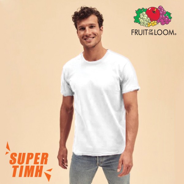 VALUEWEIGHT FRUIT OF THE LOOM (610360) ΛΕΥΚΟ T-SHIRT 